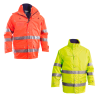 Parka Giaccone Impermeabile con gilet interno staccabile Alta Visibilità