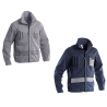 Giubbotto da lavoro elasticizzato in cotone grigio DPI 1a cat